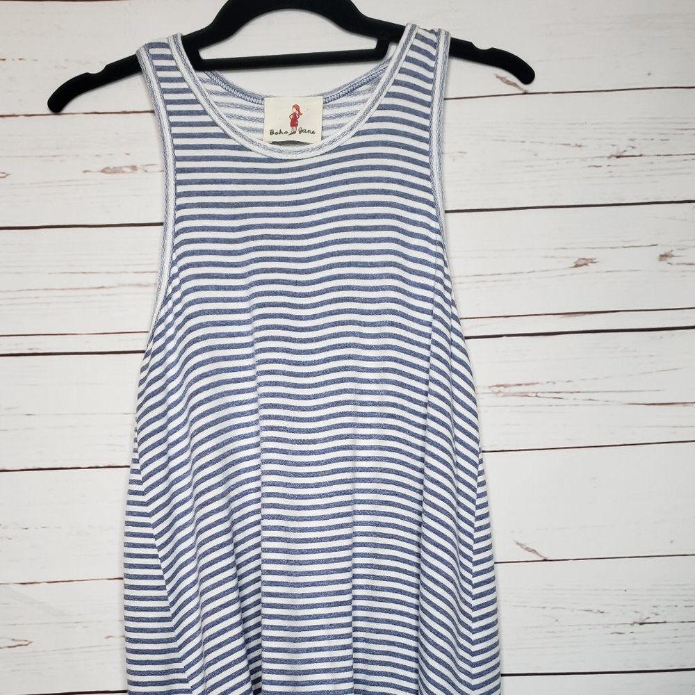 Boho Jane Striped Racerback Tank Top - Picture 8 of 8